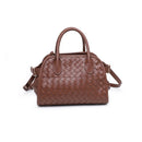 35557 Kristie Woven Crossbody/Satchel Bag - MiMi Wholesale