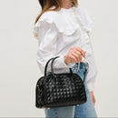35557 Kristie Woven Crossbody/Satchel Bag - MiMi Wholesale