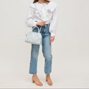 35557 Kristie Woven Crossbody/Satchel Bag - MiMi Wholesale