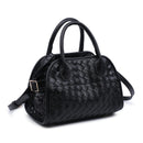 35557 Kristie Woven Crossbody/Satchel Bag - MiMi Wholesale