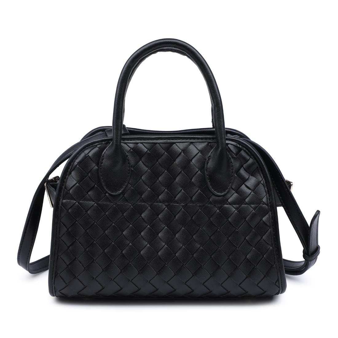 35557 Kristie Woven Crossbody/Satchel Bag - MiMi Wholesale
