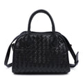 35557 Kristie Woven Crossbody/Satchel Bag - MiMi Wholesale