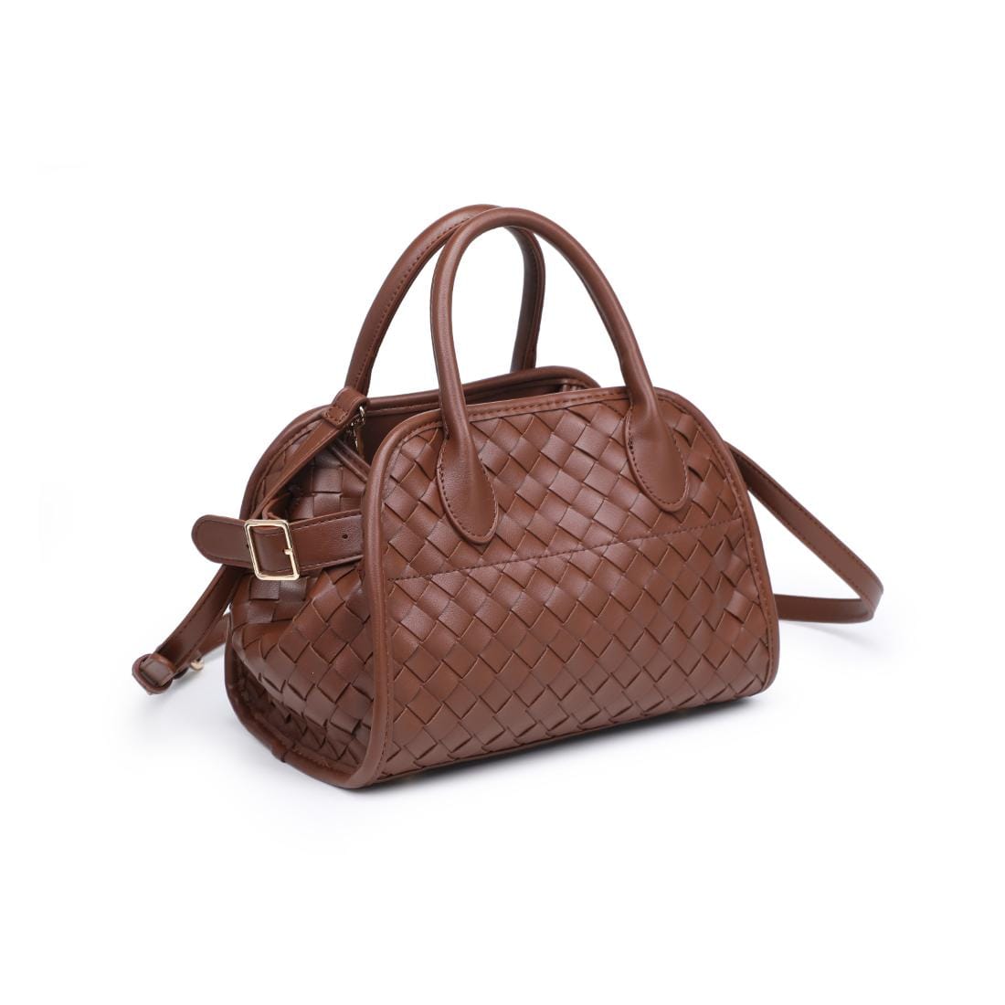 35557 Kristie Woven Crossbody/Satchel Bag - MiMi Wholesale