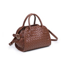 35557 Kristie Woven Crossbody/Satchel Bag - MiMi Wholesale