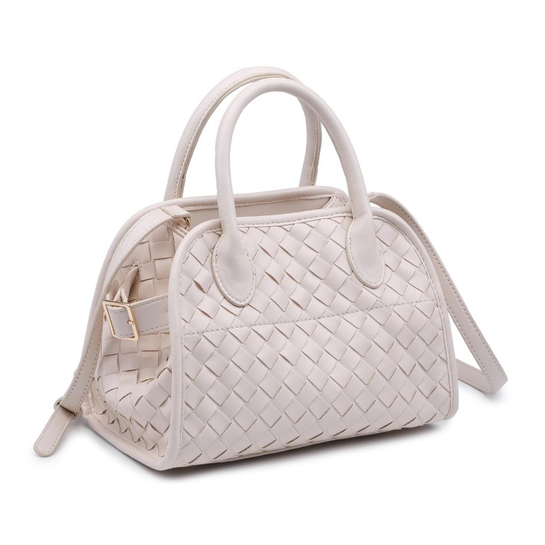 35557 Kristie Woven Crossbody/Satchel Bag - MiMi Wholesale