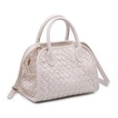 35557 Kristie Woven Crossbody/Satchel Bag - MiMi Wholesale