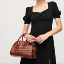 35557 Kristie Woven Crossbody/Satchel Bag - MiMi Wholesale