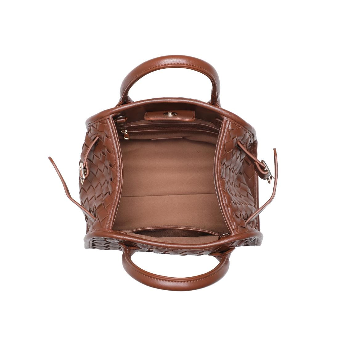 35557 Kristie Woven Crossbody/Satchel Bag - MiMi Wholesale