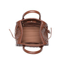 35557 Kristie Woven Crossbody/Satchel Bag - MiMi Wholesale
