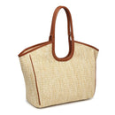 35849 Tanya Straw Tote Bag - MiMi Wholesale