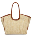 35849 Tanya Straw Tote Bag - MiMi Wholesale