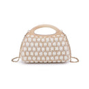 35928 Lindy Straw Clutch/Crossbody Bag - MiMi Wholesale
