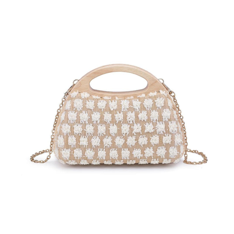 35928 Lindy Straw Clutch/Crossbody Bag - MiMi Wholesale