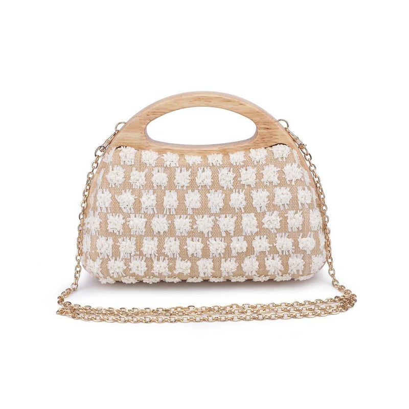 35928 Lindy Straw Clutch/Crossbody Bag - MiMi Wholesale