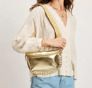 36248MML Gizelle Metallic Belt Bag