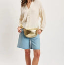 36248MML Gizelle Metallic Belt Bag