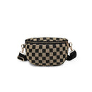 36248DML Gizelle Large Checker Sling Bag - MiMi Wholesale