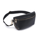 36248ML Studded Fanny Pack/Sling Bag - MiMi Wholesale