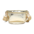 36248MML Gizelle Metallic Belt Bag - MiMi Wholesale