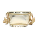 36248MML Gizelle Metallic Belt Bag - MiMi Wholesale