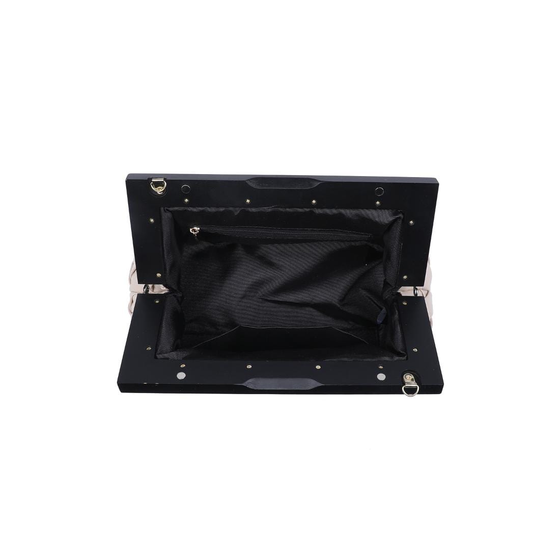 36262 Jamie Woven Clutch With Chain Strap - MiMi Wholesale