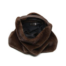 36635 Chandler Faux Fur Hobo Bag - MiMi Wholesale