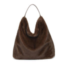 36635 Chandler Faux Fur Hobo Bag - MiMi Wholesale