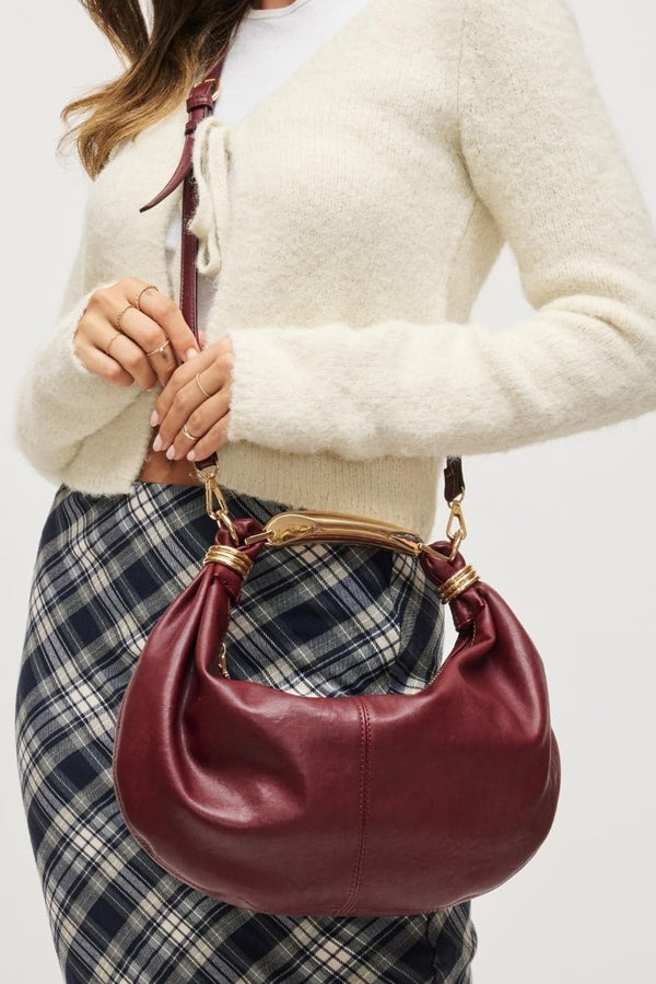 36735 Carrie Crescent Crossbody Bag - MiMi Wholesale