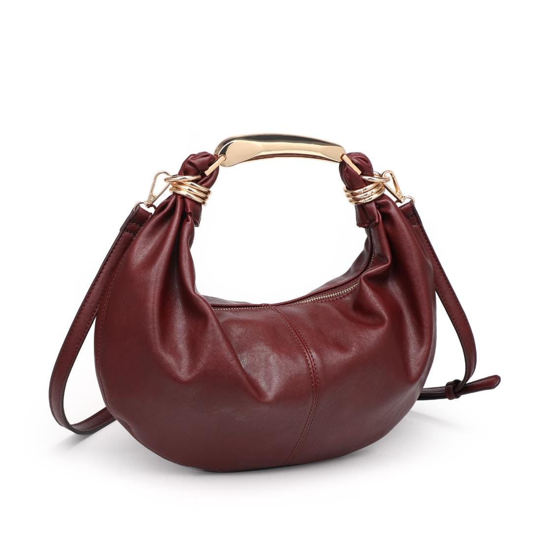 36735 Carrie Crescent Crossbody Bag - MiMi Wholesale