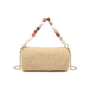 36991A Rachel Straw Clutch - MiMi Wholesale