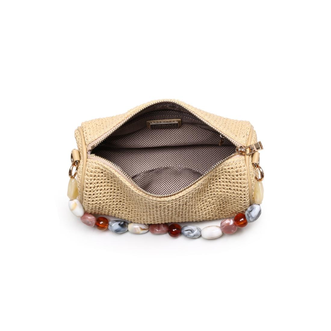 36991A Rachel Straw Clutch - MiMi Wholesale