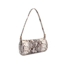 36991S Rachel Snake Cylinder Shoulder Bag - MiMi Wholesale