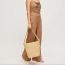 37052B Alethea Straw Hobo/Tote Bag - MiMi Wholesale