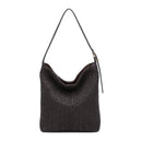 37052B Alethea Straw Hobo/Tote Bag - MiMi Wholesale