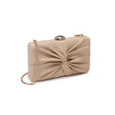 37221 Serenity Straw Clutch With Chain Strap - MiMi Wholesale