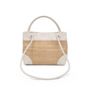 37510 Blake Straw Crossbody Handbag - MiMi Wholesale
