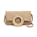 37788ML Tessa Straw Crossbody/Tote Bag - MiMi Wholesale