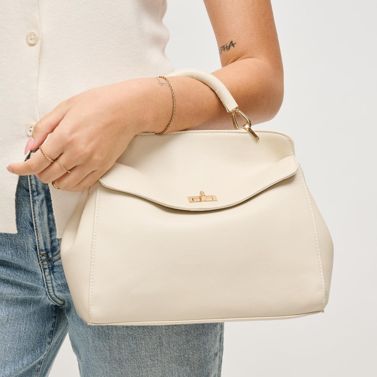 37956 Liza Crossbody/Satchel Bag - MiMi Wholesale