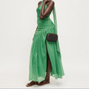 38057 Alix Straw Clutch With Chain Strap - MiMi Wholesale