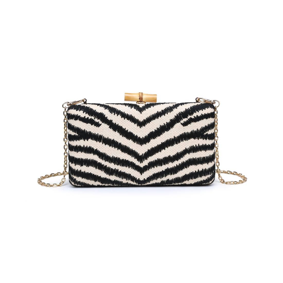 38100 Dorit Evening Clutch/Crossbody Bag With Chain Strap - MiMi Wholesale