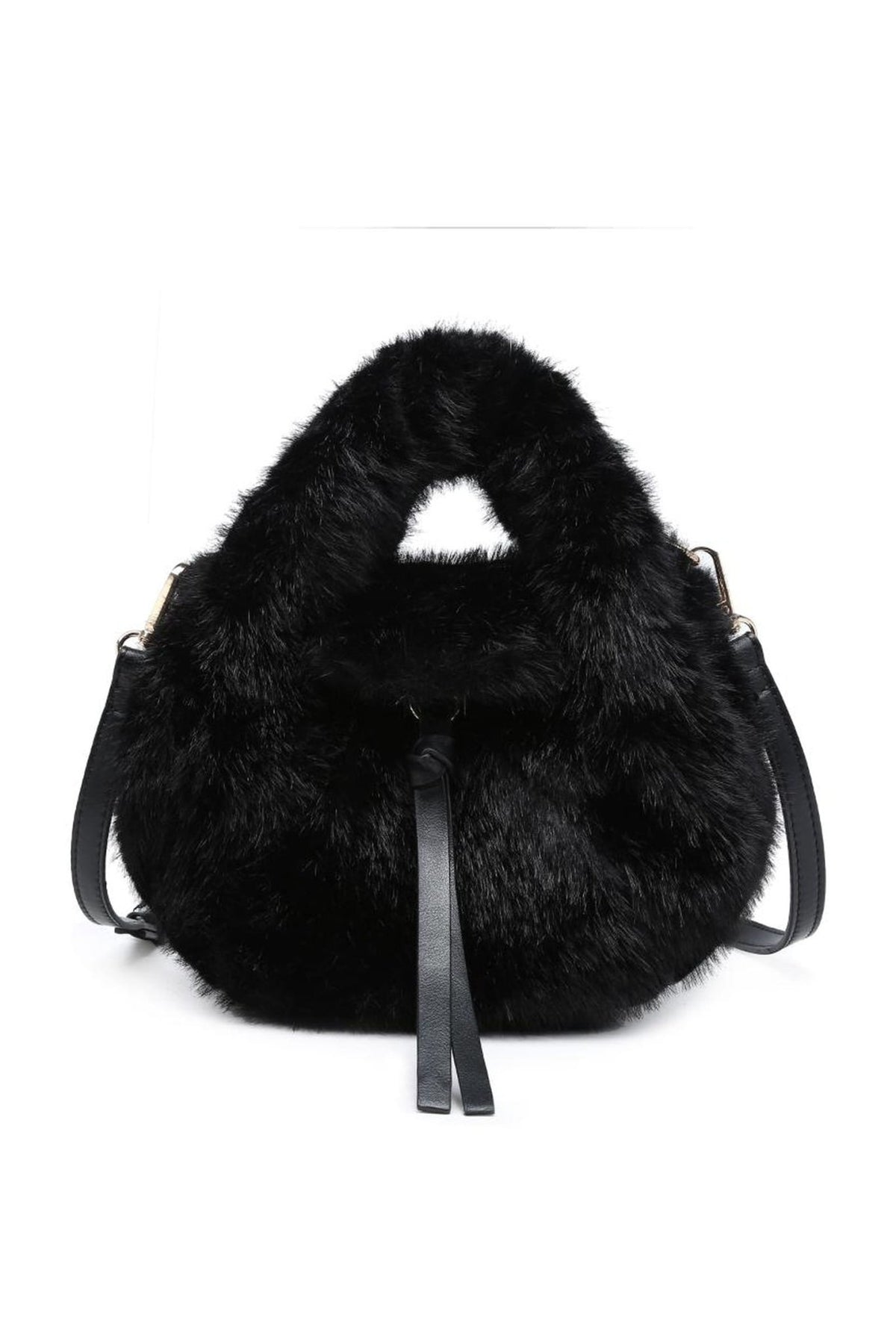 38240ML Wynter Plush Top-Handle Crossbody Bag - MiMi Wholesale