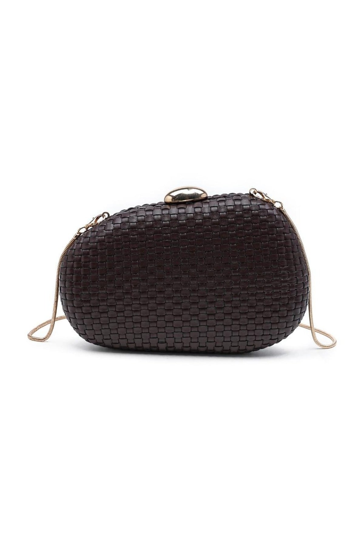 38617 Kira King Woven-Texture Evening Clutch - MiMi Wholesale