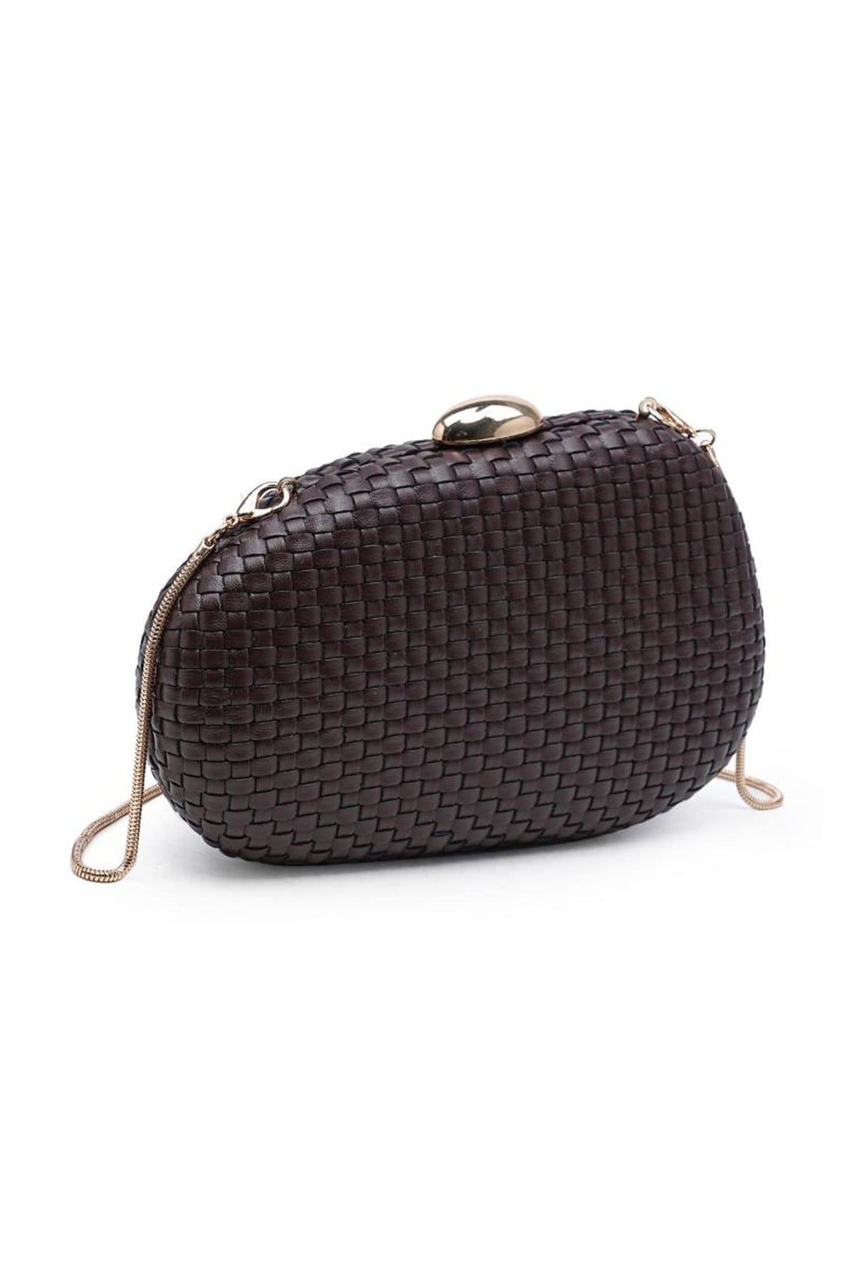 38617 Kira King Woven-Texture Evening Clutch - MiMi Wholesale