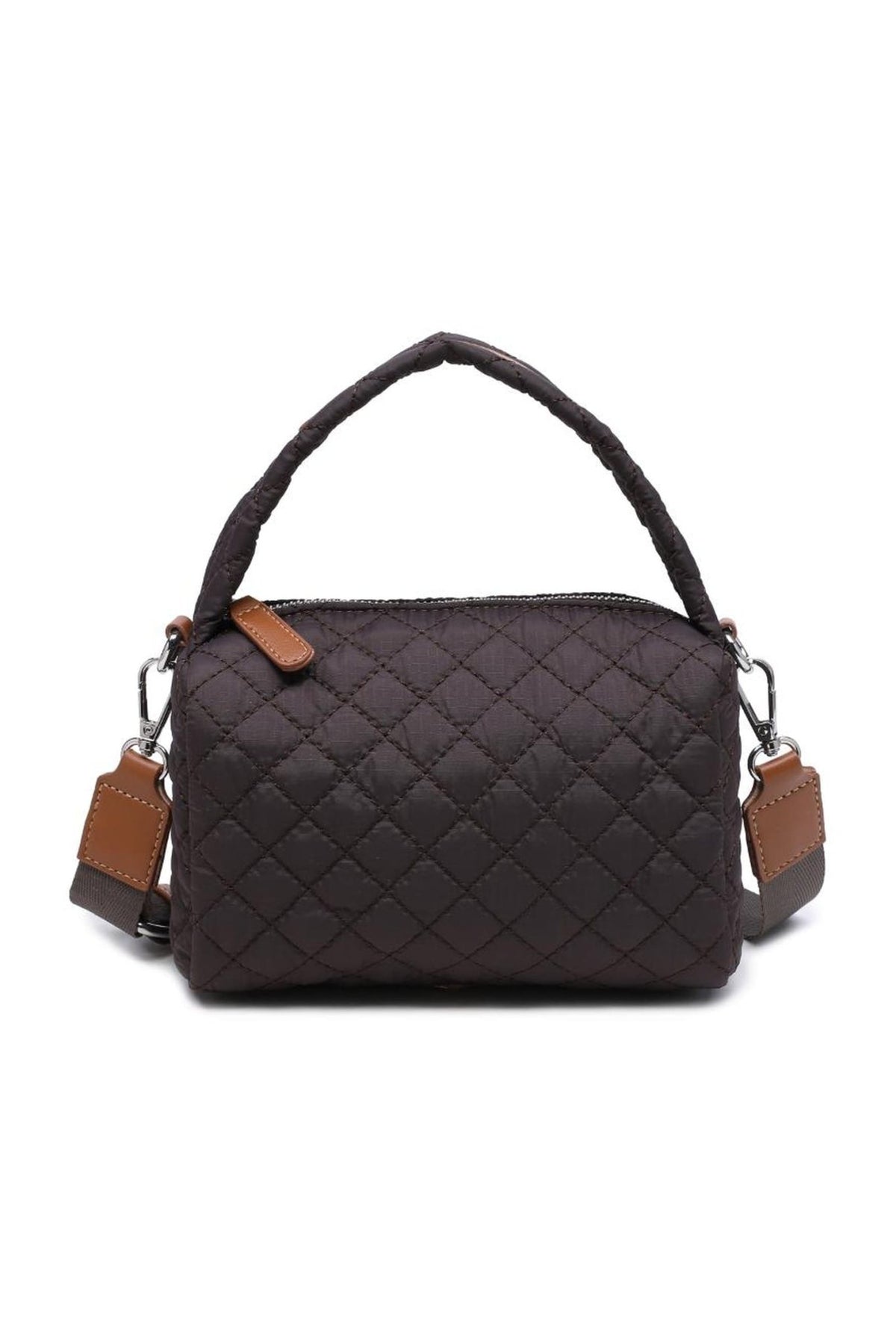 38732 Brayleigh Quilted Top-Handle Crossbody Bag - MiMi Wholesale