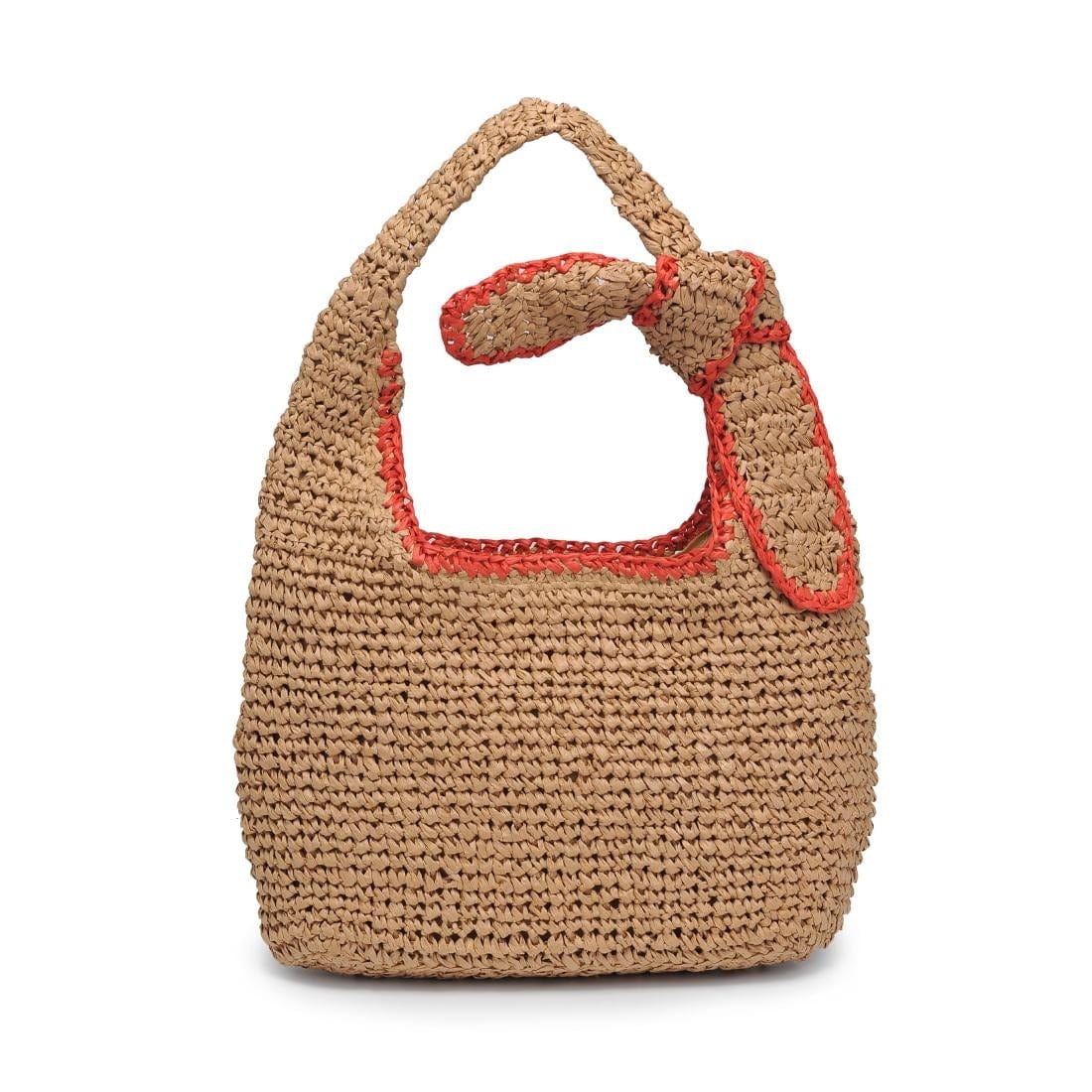 60023 Ella Straw Tote Bag - MiMi Wholesale