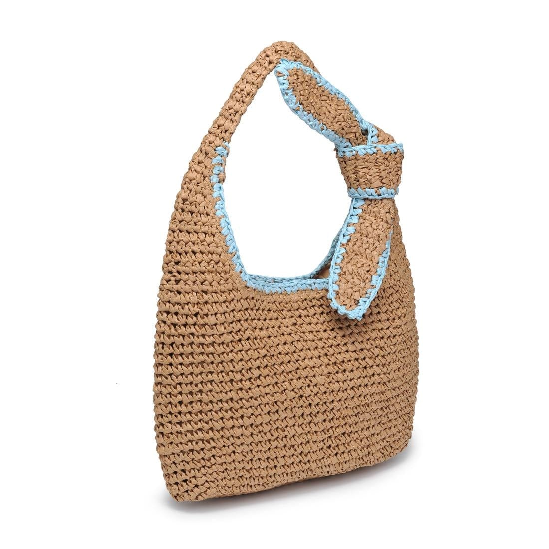 60023 Ella Straw Tote Bag - MiMi Wholesale