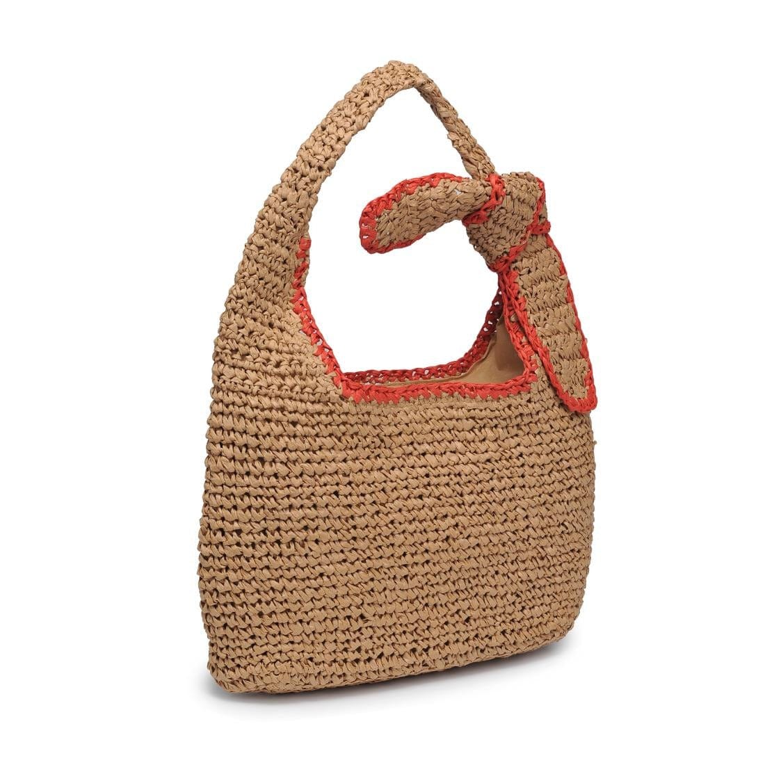 60023 Ella Straw Tote Bag - MiMi Wholesale