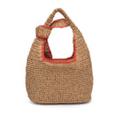 60023 Ella Straw Tote Bag - MiMi Wholesale