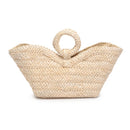 60058 Edith Straw Tote Bag - MiMi Wholesale
