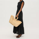 60058 Edith Straw Tote Bag - MiMi Wholesale